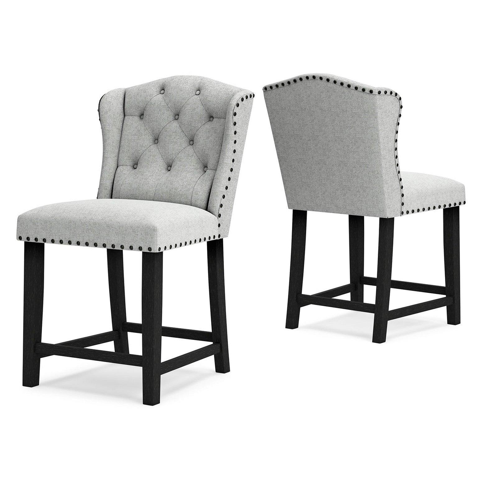 Jeanette Counter Height Bar Stool Ash-D702-124