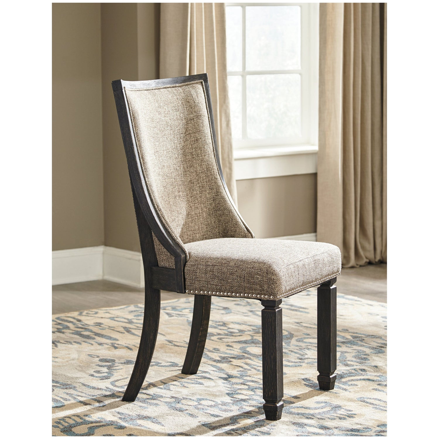 Tyler Creek Dining Table with 6 Chairs Ash-D736D7