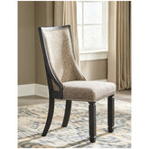 Tyler Creek Dining Table with 6 Chairs Ash-D736D7
