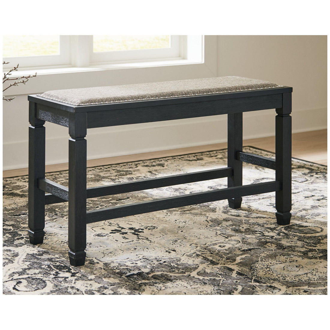 Tyler Creek Counter Height Dining Bench Ash-D736-09