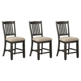 Tyler Creek Counter Height Dining Table with 4 Barstools Ash-D736D3