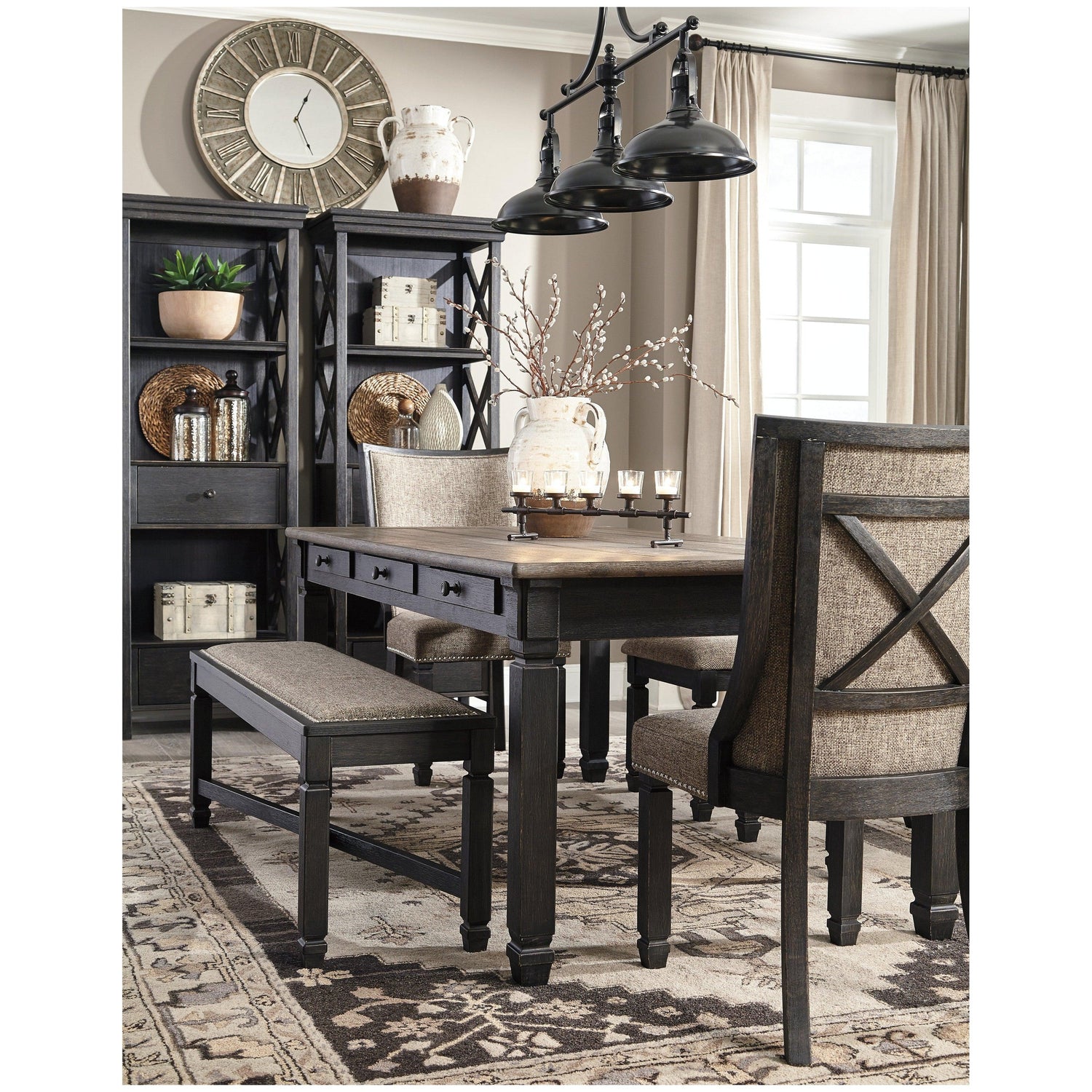 Tyler Creek Dining Table Ash-D736-25