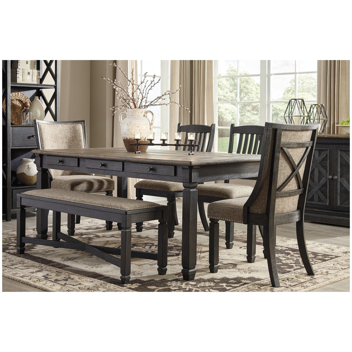 Tyler Creek Dining Table Ash-D736-25