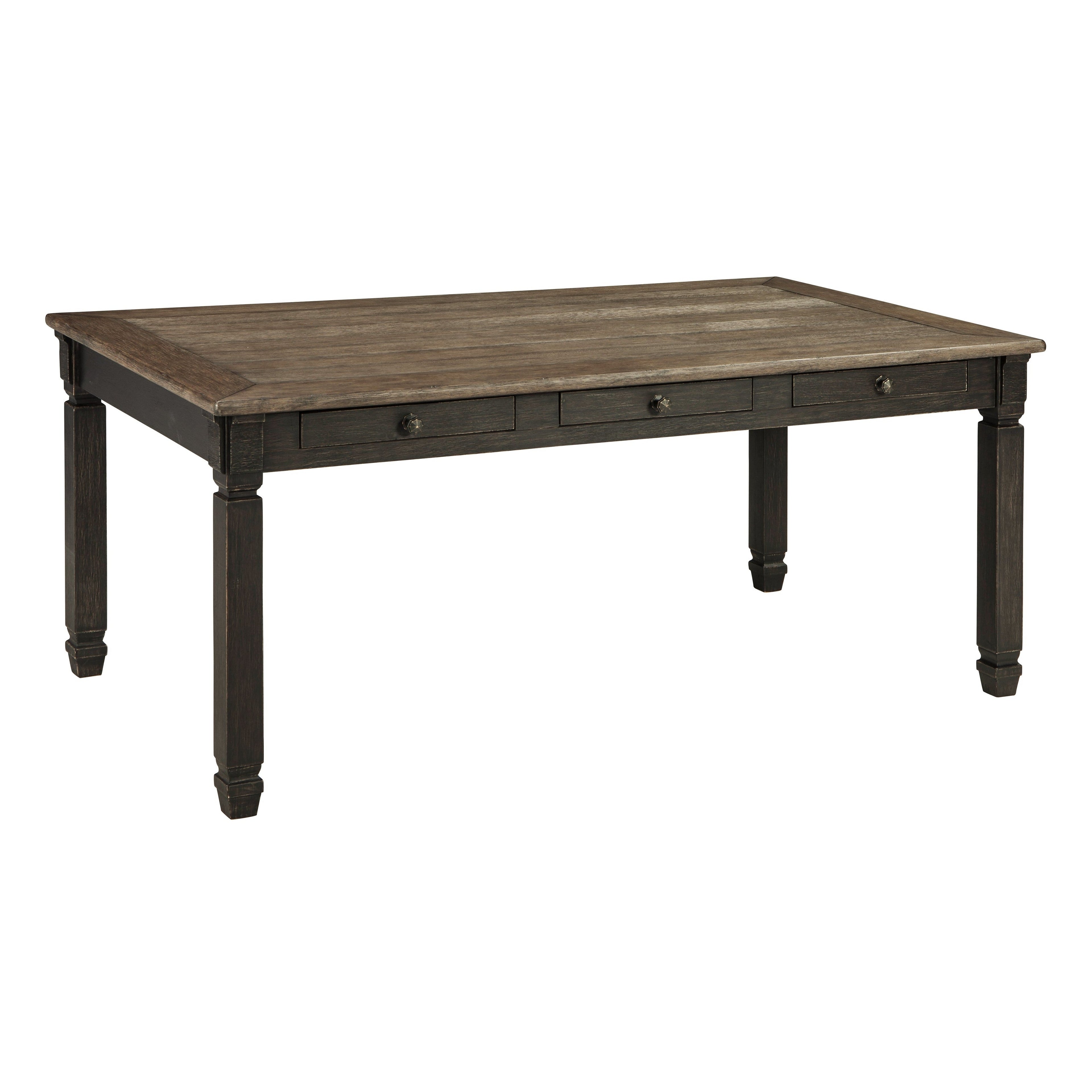 Tyler Creek Dining Table with 6 Chairs Ash-D736D7