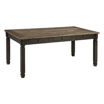 Tyler Creek Dining Table with 6 Chairs Ash-D736D7