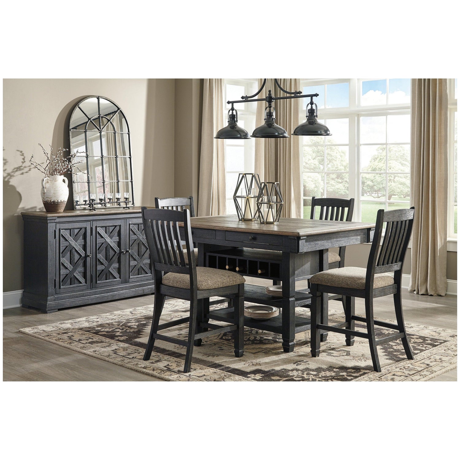 Tyler Creek Dining Server Ash-D736-60