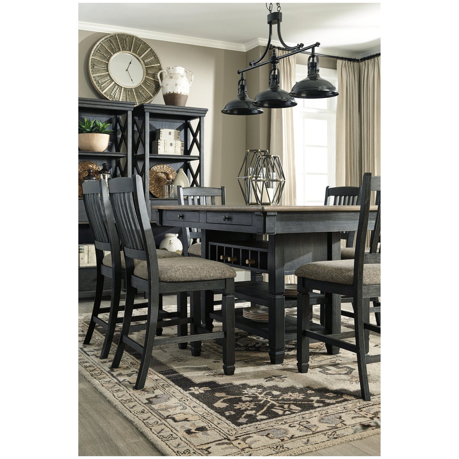 Tyler Creek Counter Height Dining Table Ash-D736-32
