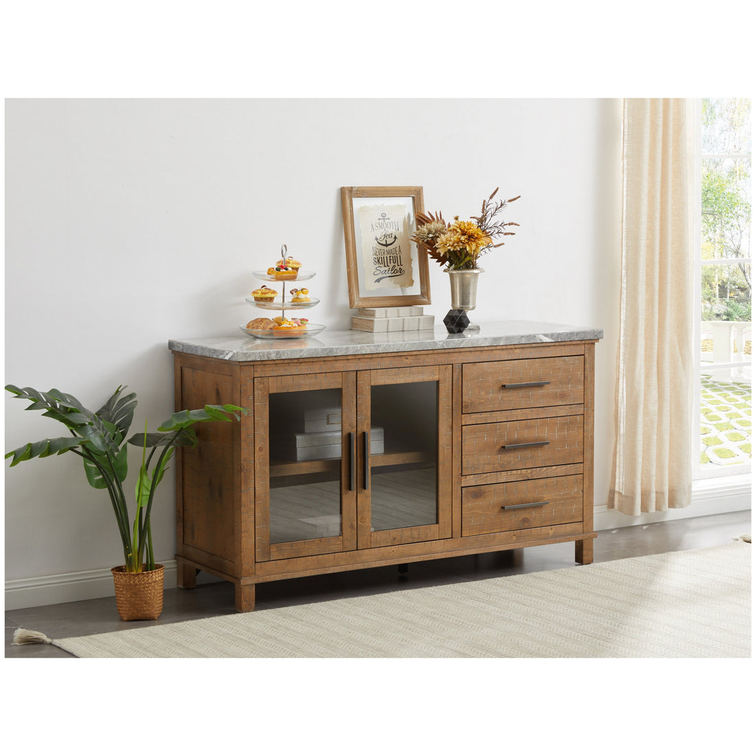 Aleeda Dining Server Ash-D747-60