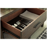 Dellbeck Dining Server Ash-D748-60