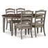 Lodenbay Dining Table and 4 Chairs Ash-D751D1