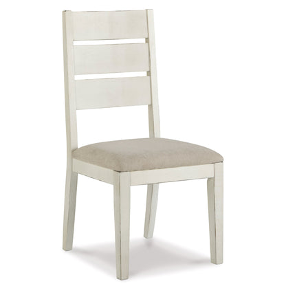 Grindleburg Dining Table and 4 Chairs Ash-D754D2