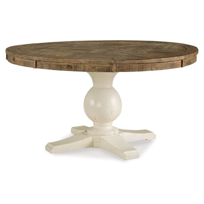 Grindleburg Dining Table and 4 Chairs Ash-D754D2