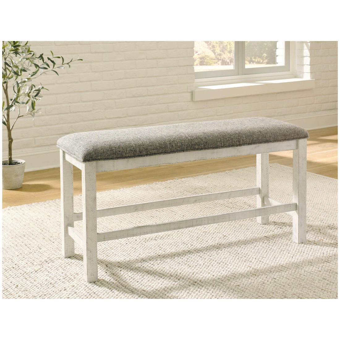 Brewgan Counter Chair Bench Ash-D784-09