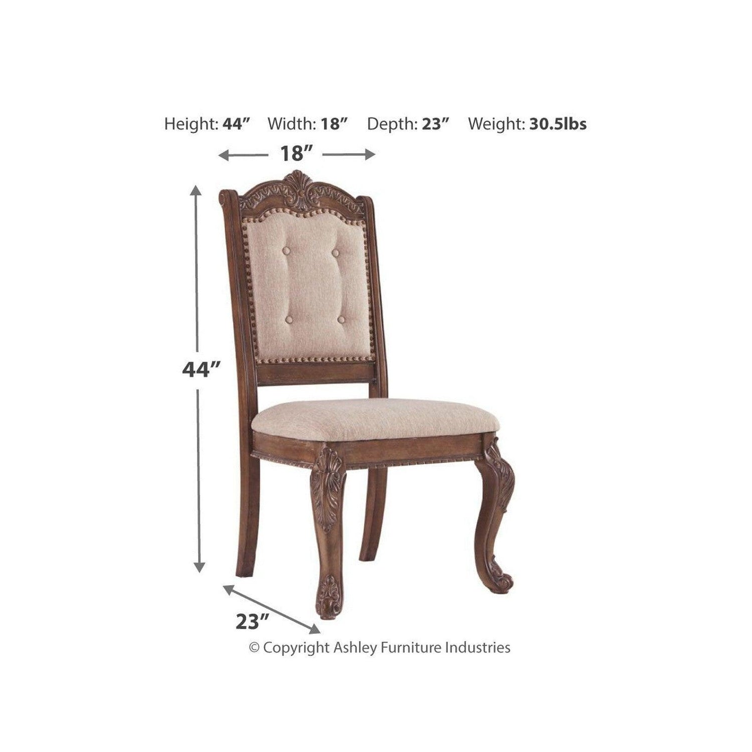 Charmond Dining Chair Ash-D803-01
