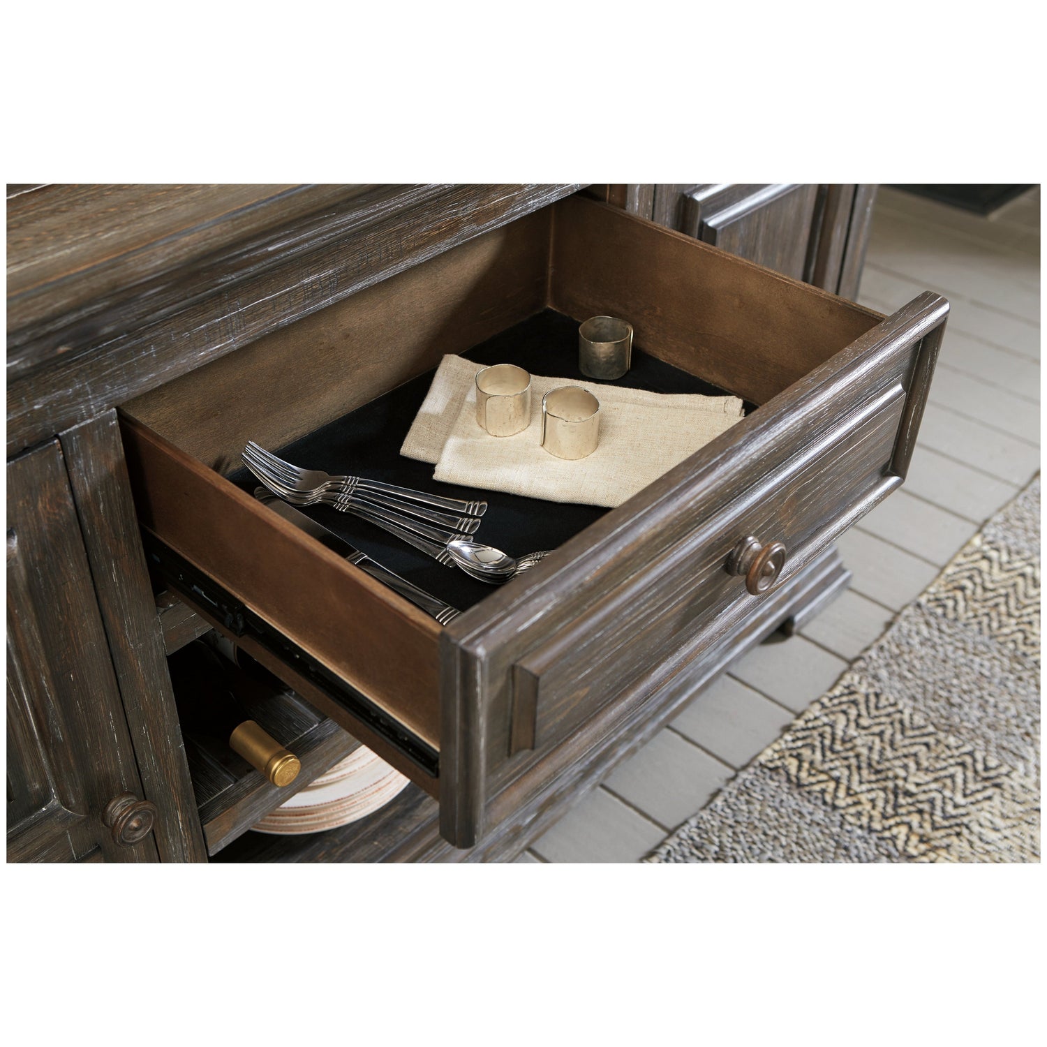 Wyndahl Dining Server Ash-D813-60