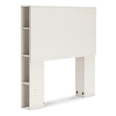 Aprilyn Bookcase Headboard Ash-EB1024-163