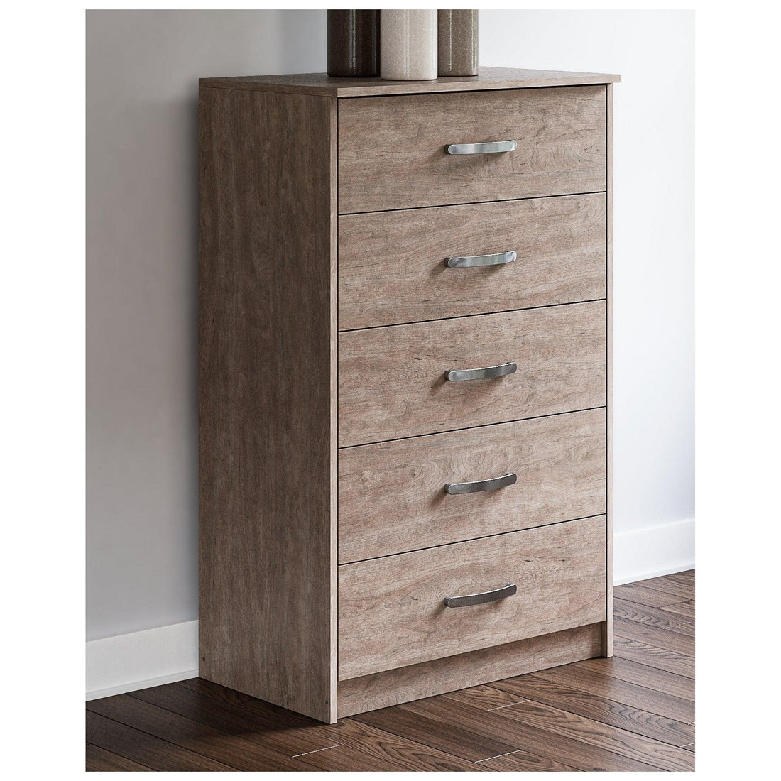 Flannia Chest of Drawers Ash-EB2520-145