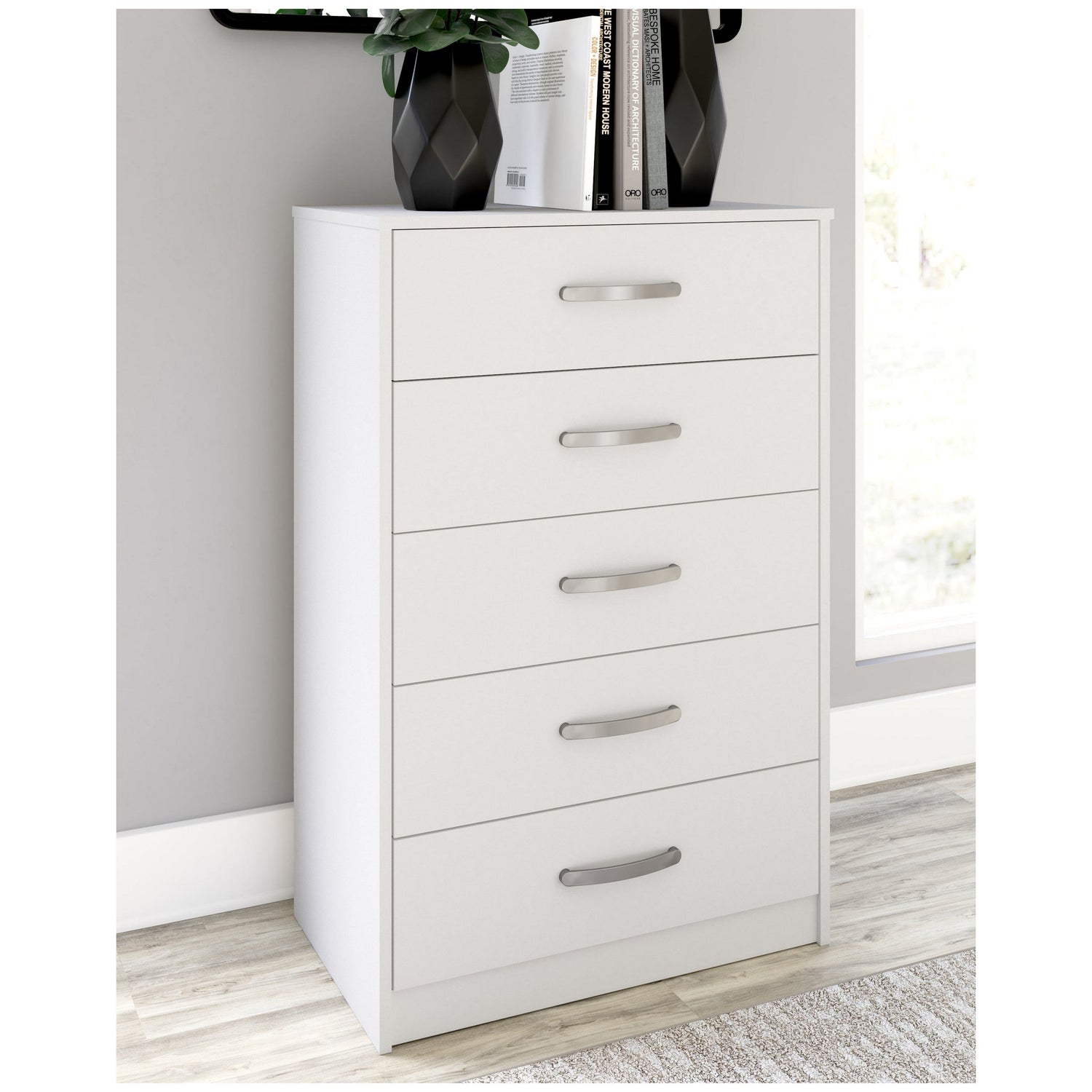 Flannia Chest of Drawers Ash-EB3477-145