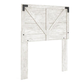 Shawburn Crossbuck Panel Headboard Ash-EB4121-155