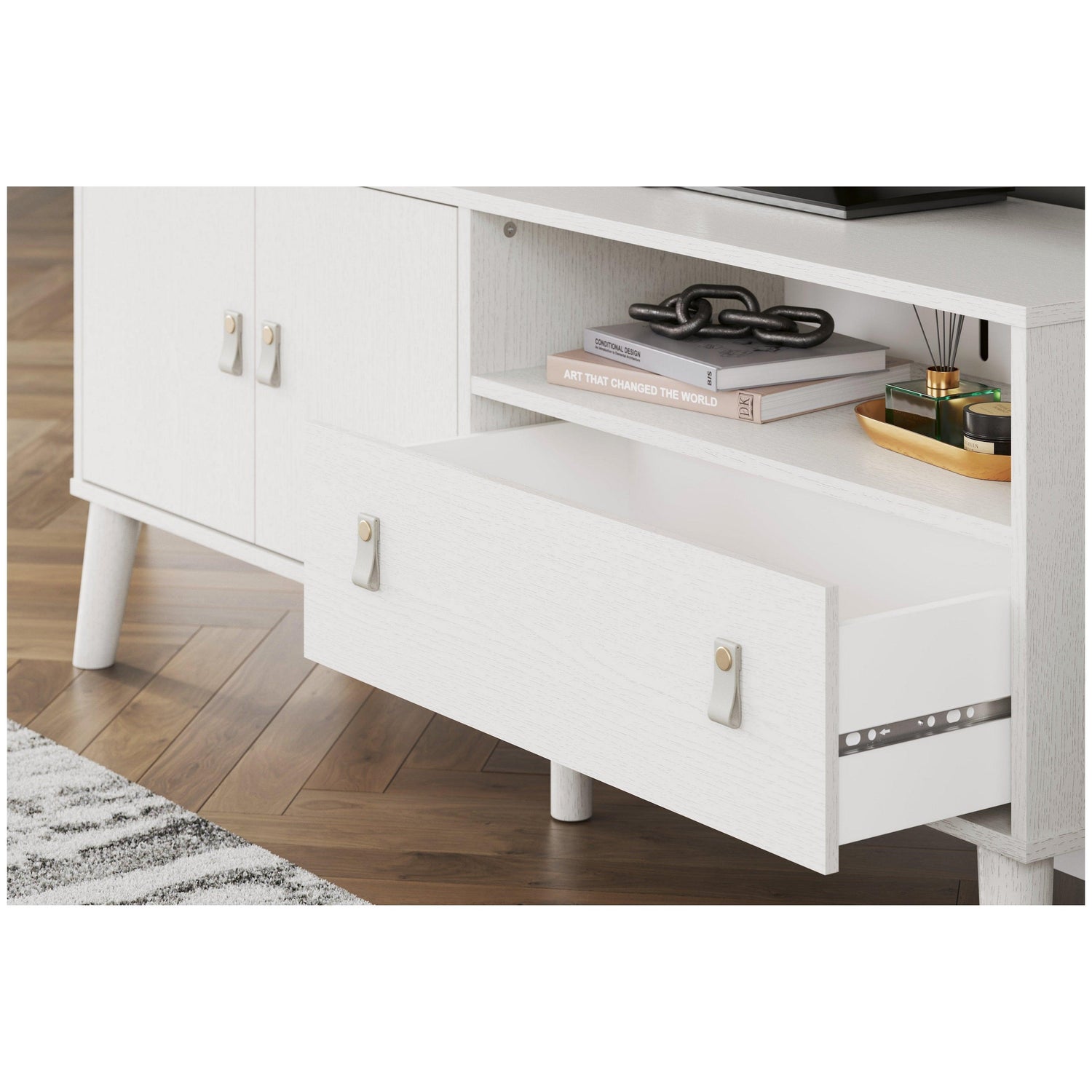 Aprilyn 59&quot; TV Stand Ash-EW1024-268