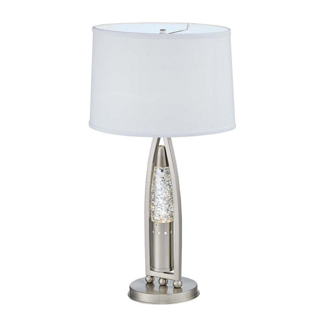 TBL LAMP,WATER DANCING LT,SATIN H10130