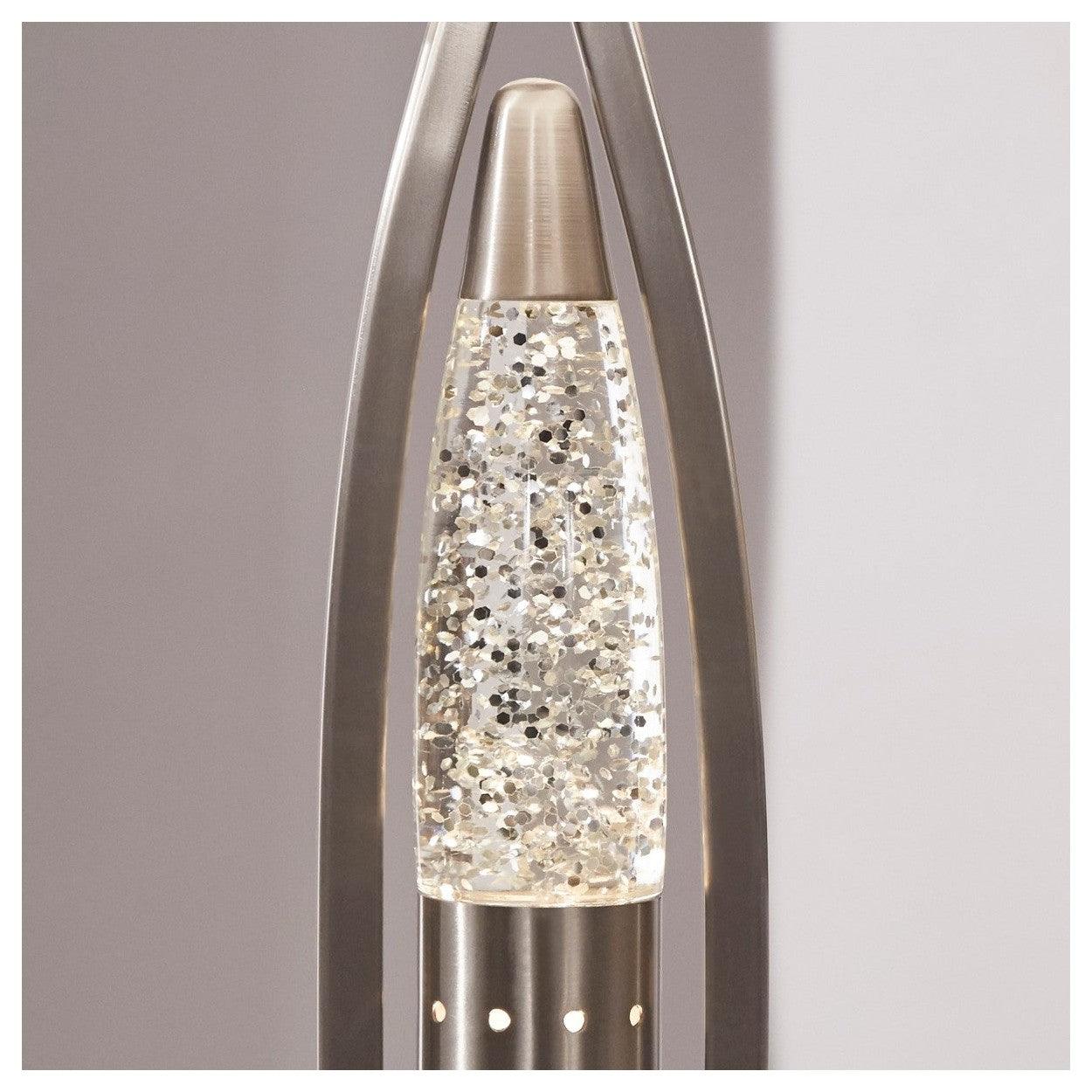 TBL LAMP,WATER DANCING LT,SATIN H10130