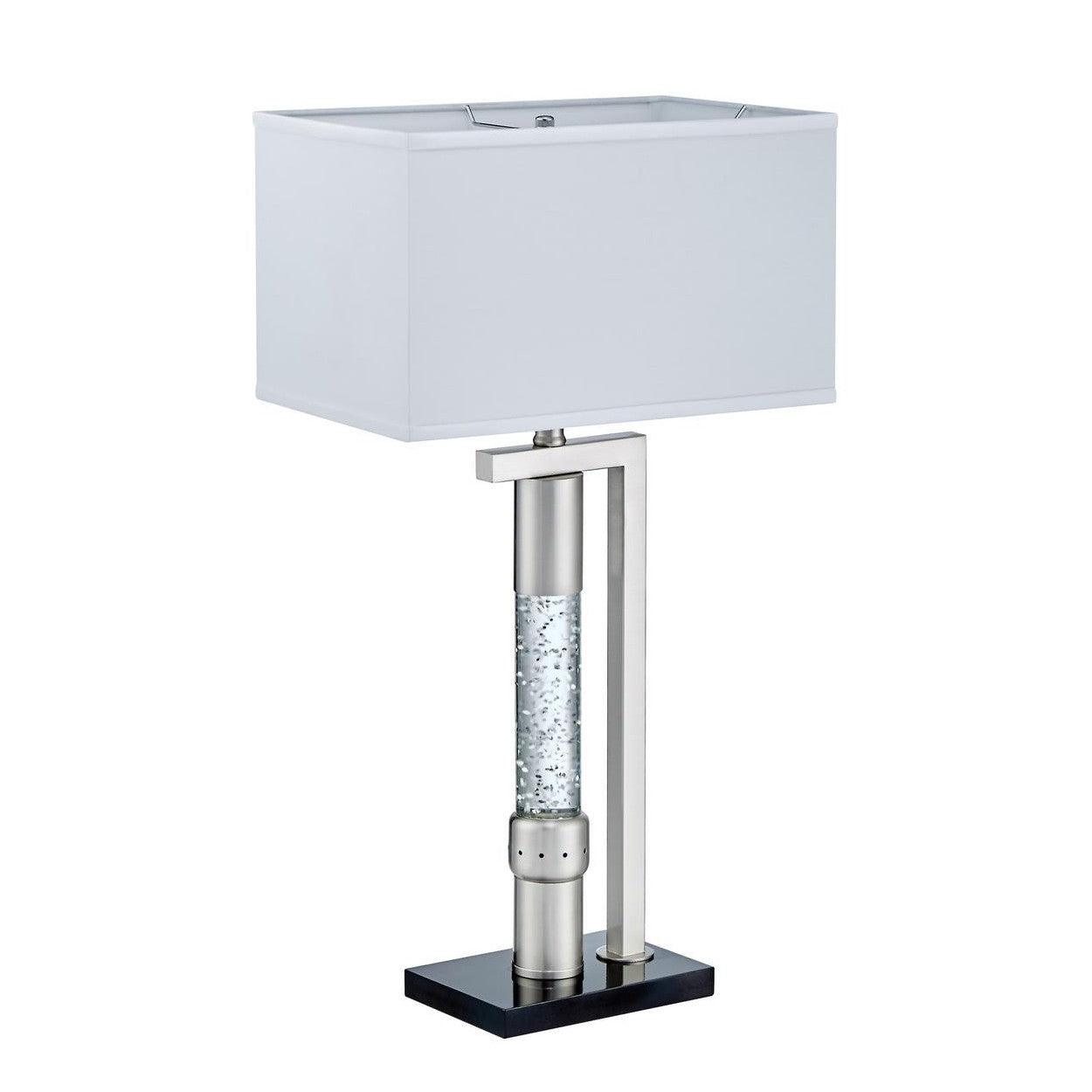 TBL LAMP,WATER DANCING LT,SATIN H11759