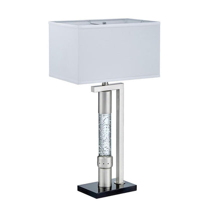 TBL LAMP,WATER DANCING LT,SATIN H11759
