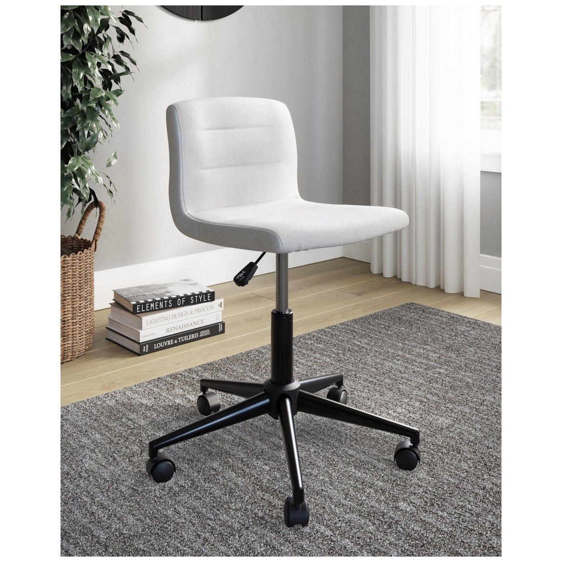 Beauenali Home Office Desk Chair Ash-H190-05