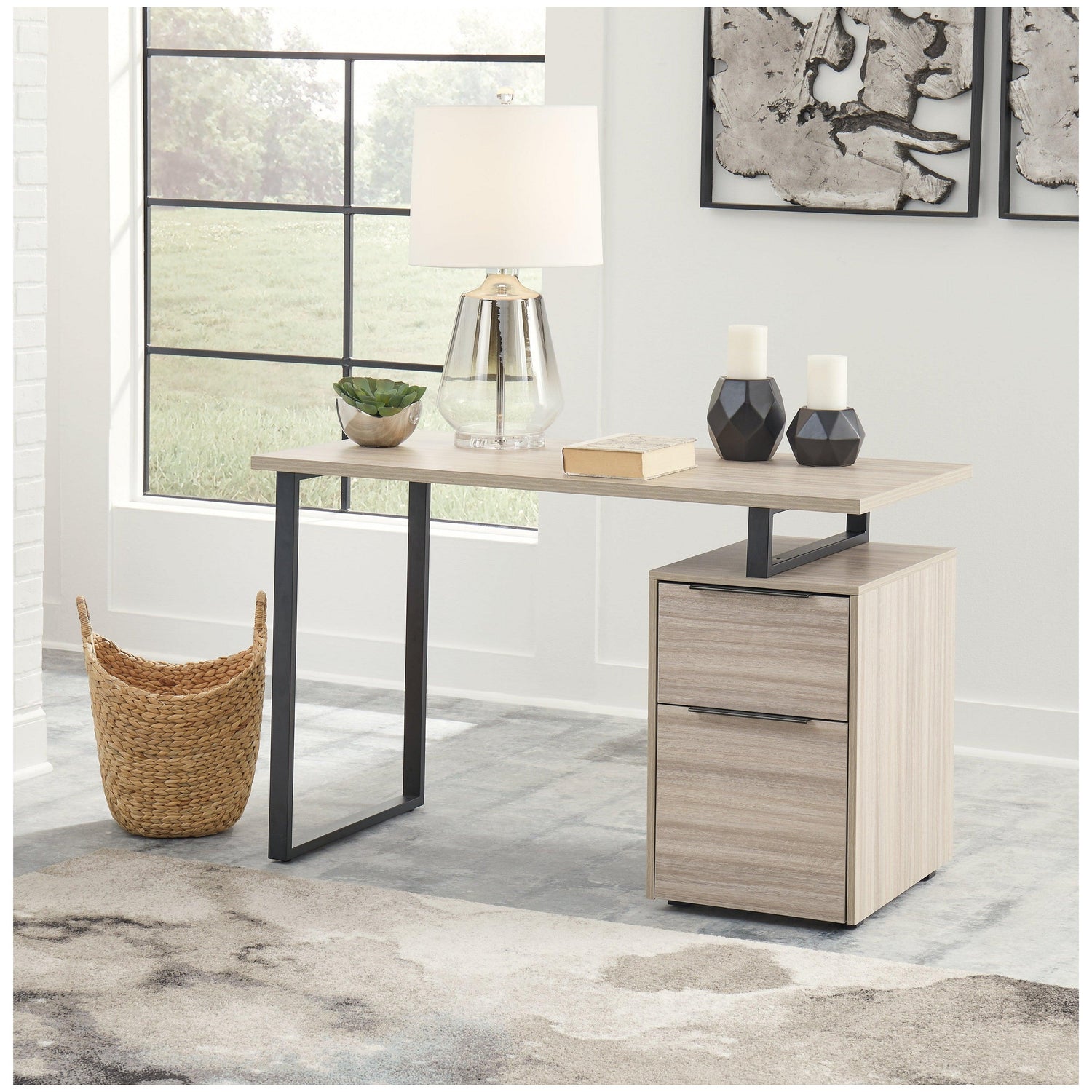 Waylowe 48&quot; Home Office Desk Ash-H211-28