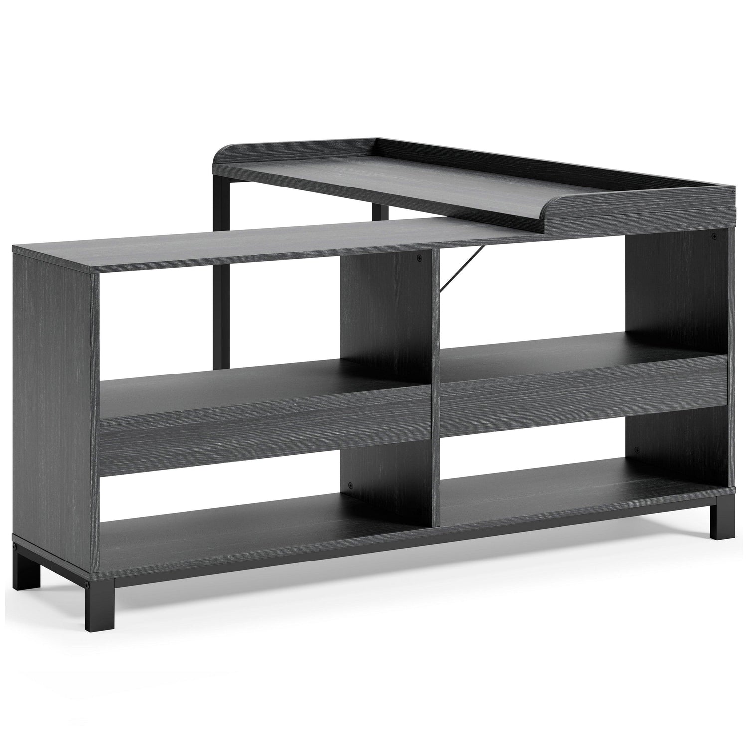 Yarlow Home Office L-Desk Ash-H215-24