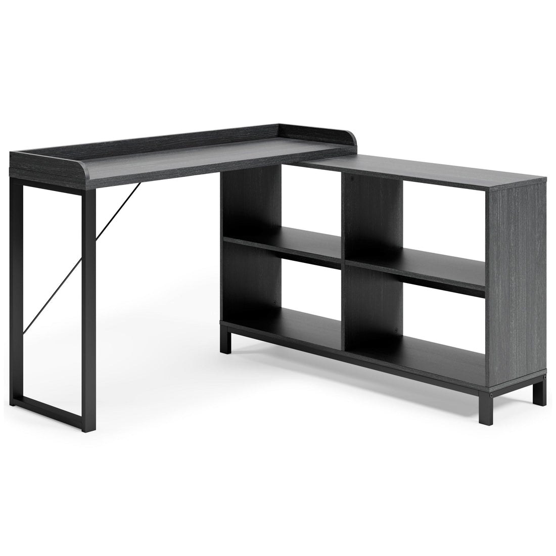 Yarlow Home Office L-Desk Ash-H215-24