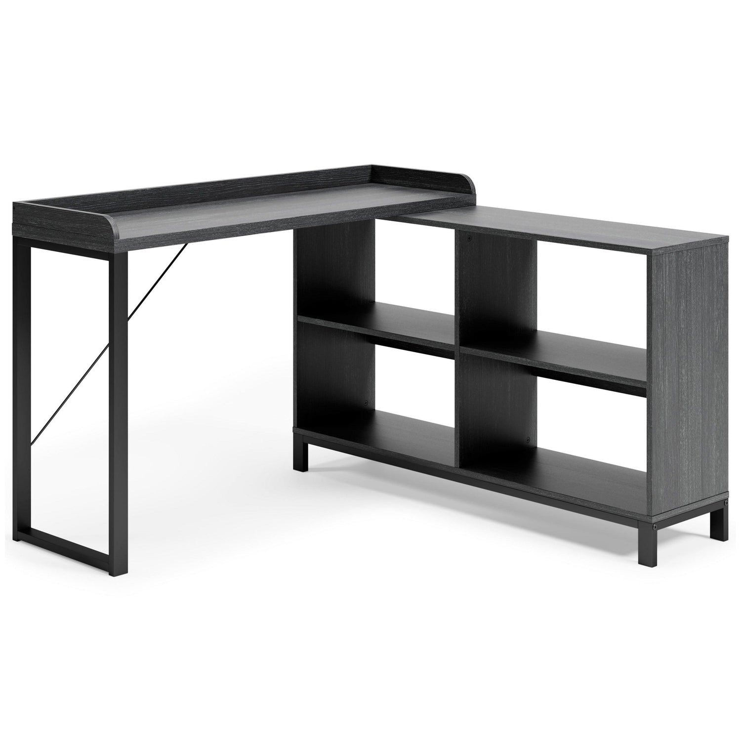 Yarlow Home Office L-Desk Ash-H215-24