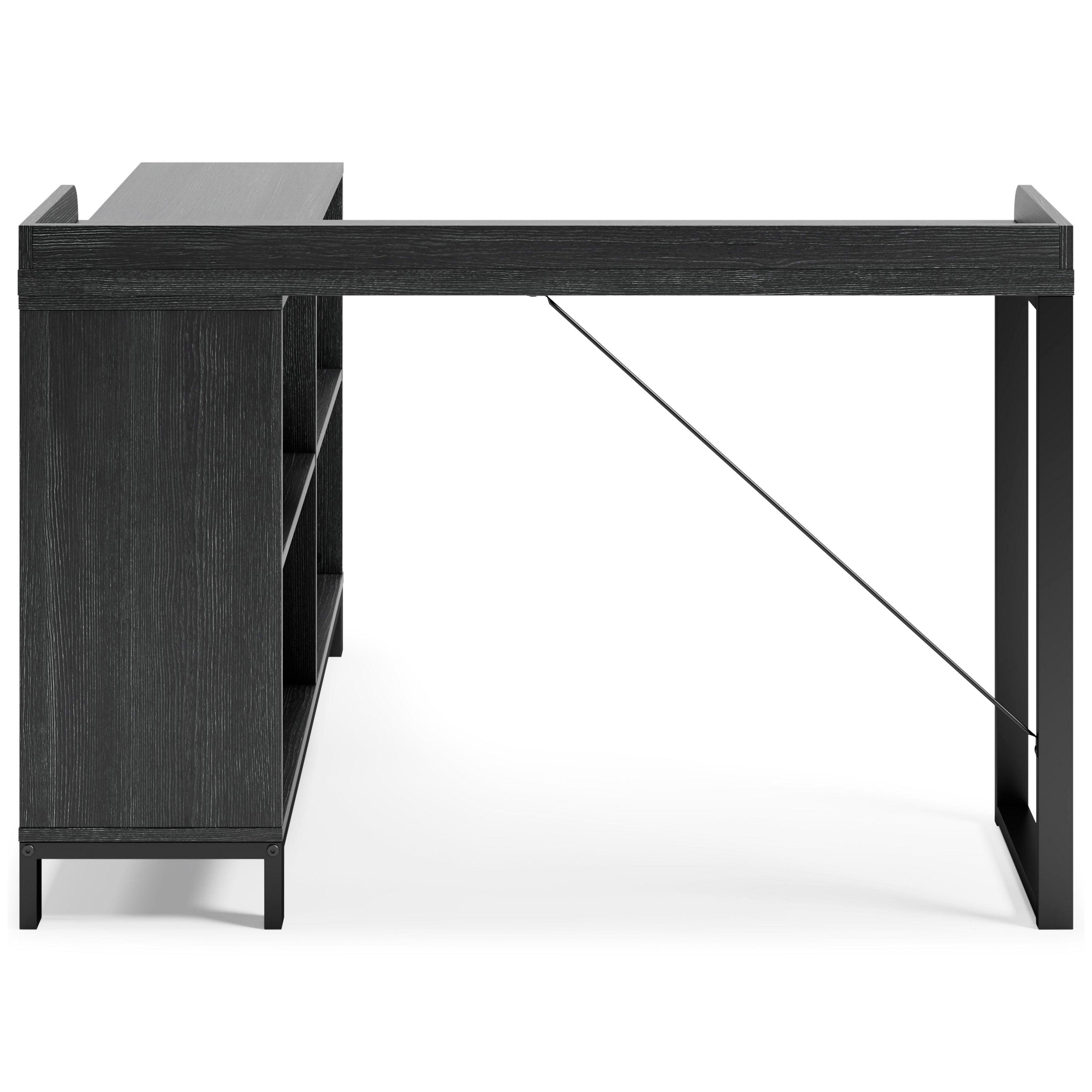 Yarlow Home Office L-Desk Ash-H215-24