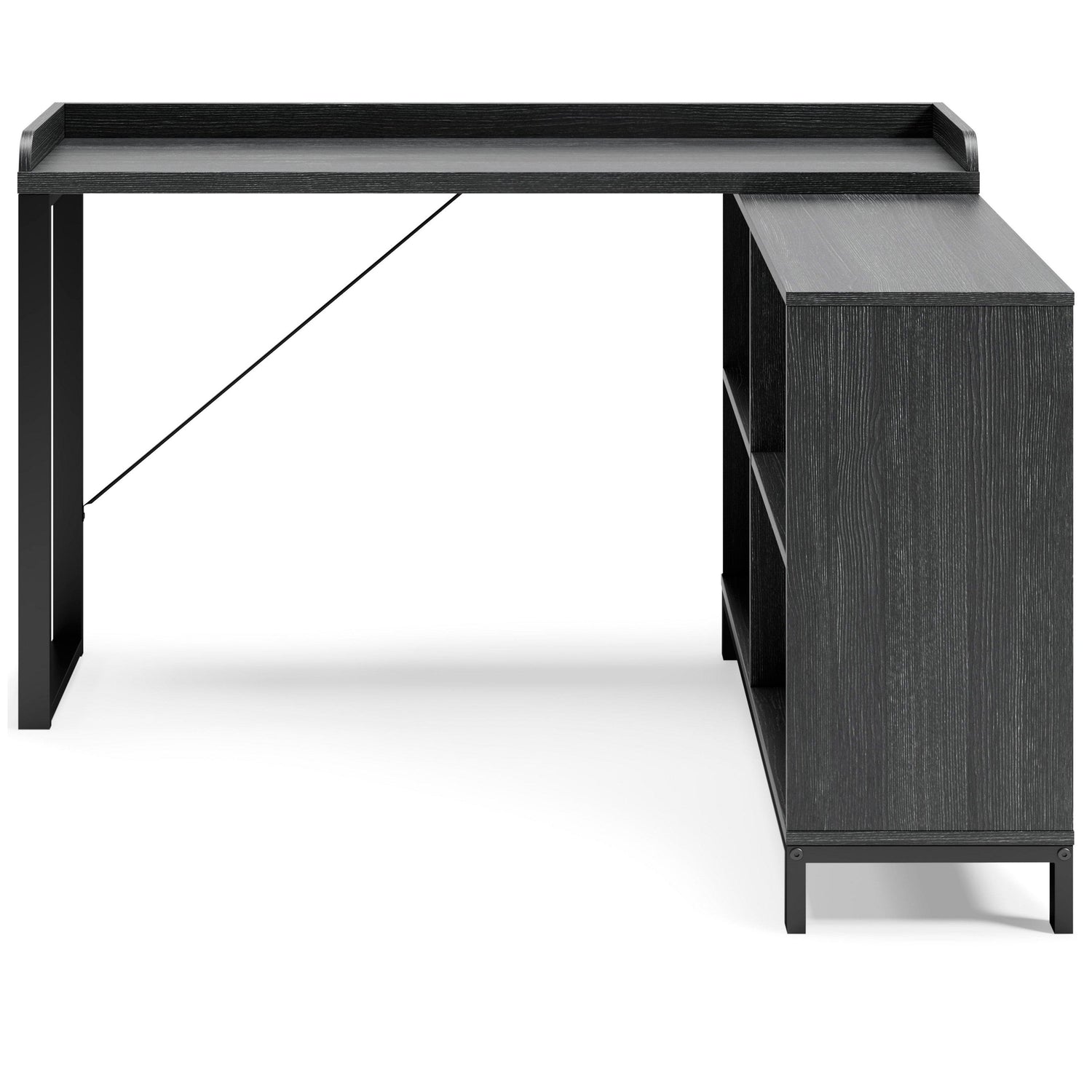 Yarlow Home Office L-Desk Ash-H215-24