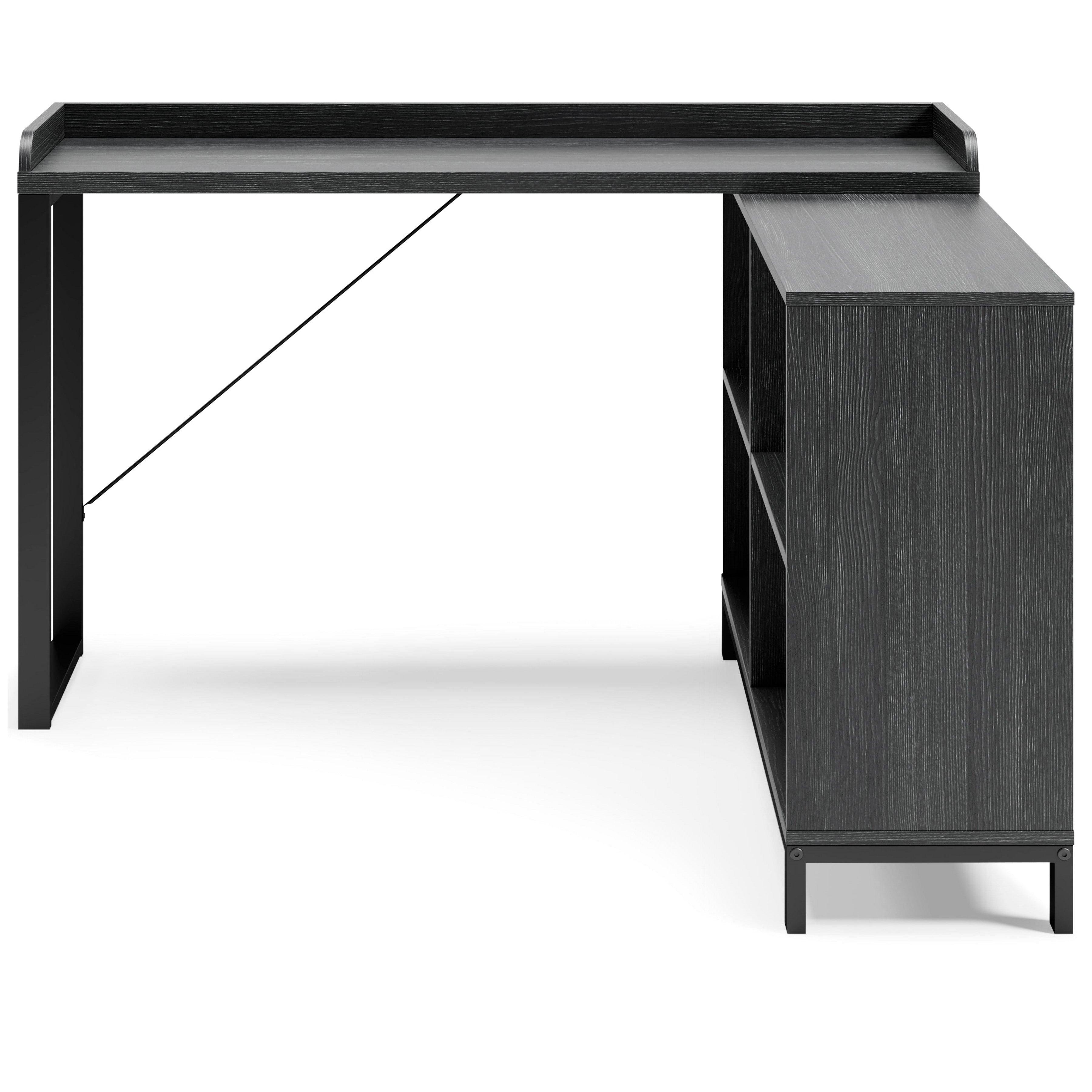 Yarlow Home Office L-Desk Ash-H215-24
