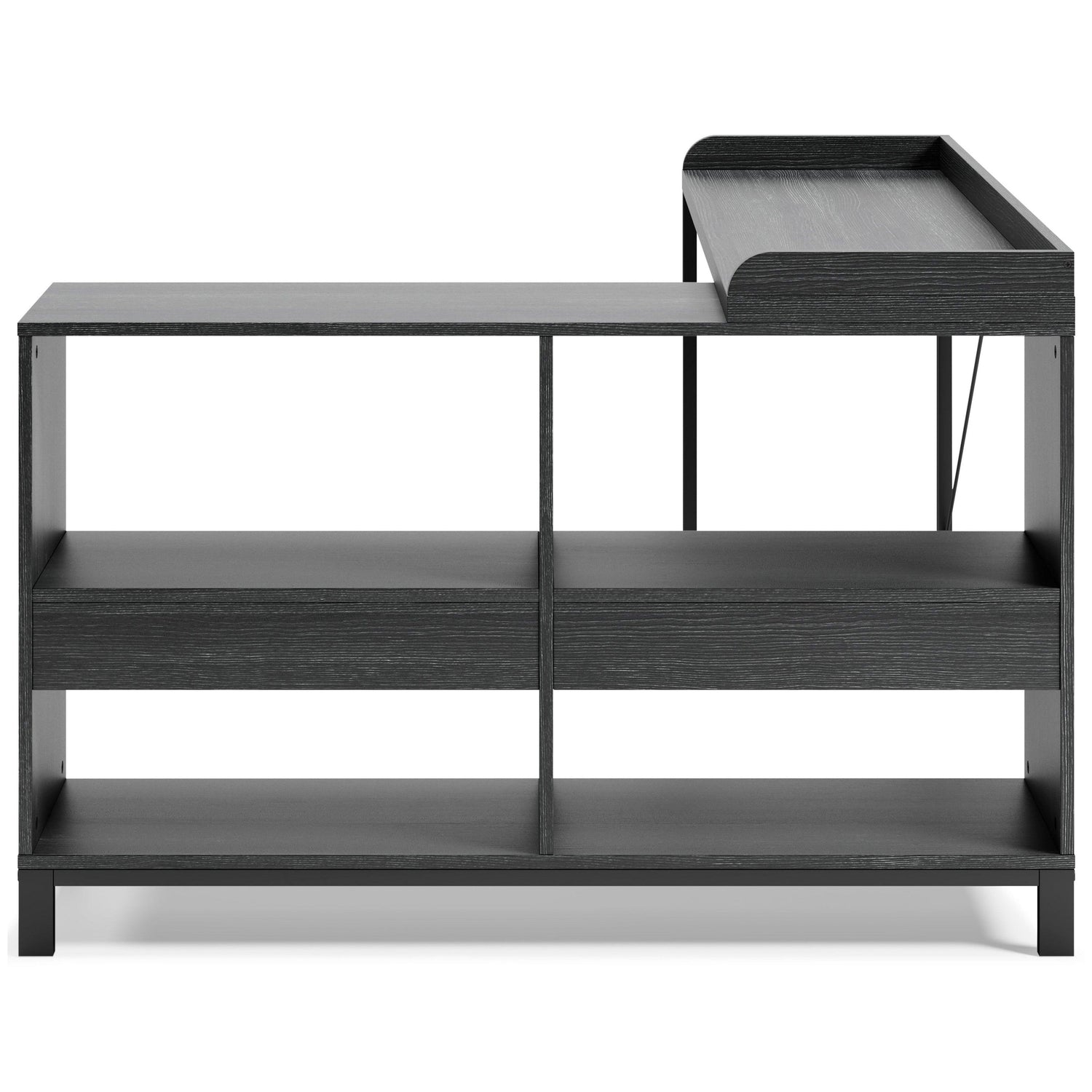 Yarlow Home Office L-Desk Ash-H215-24