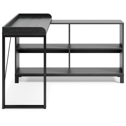 Yarlow Home Office L-Desk Ash-H215-24