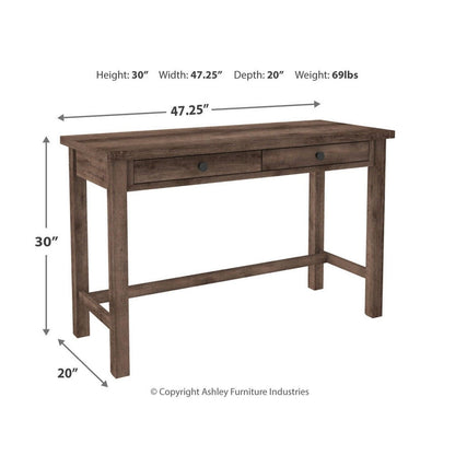 Arlenbry 47&quot; Home Office Desk Ash-H275-14