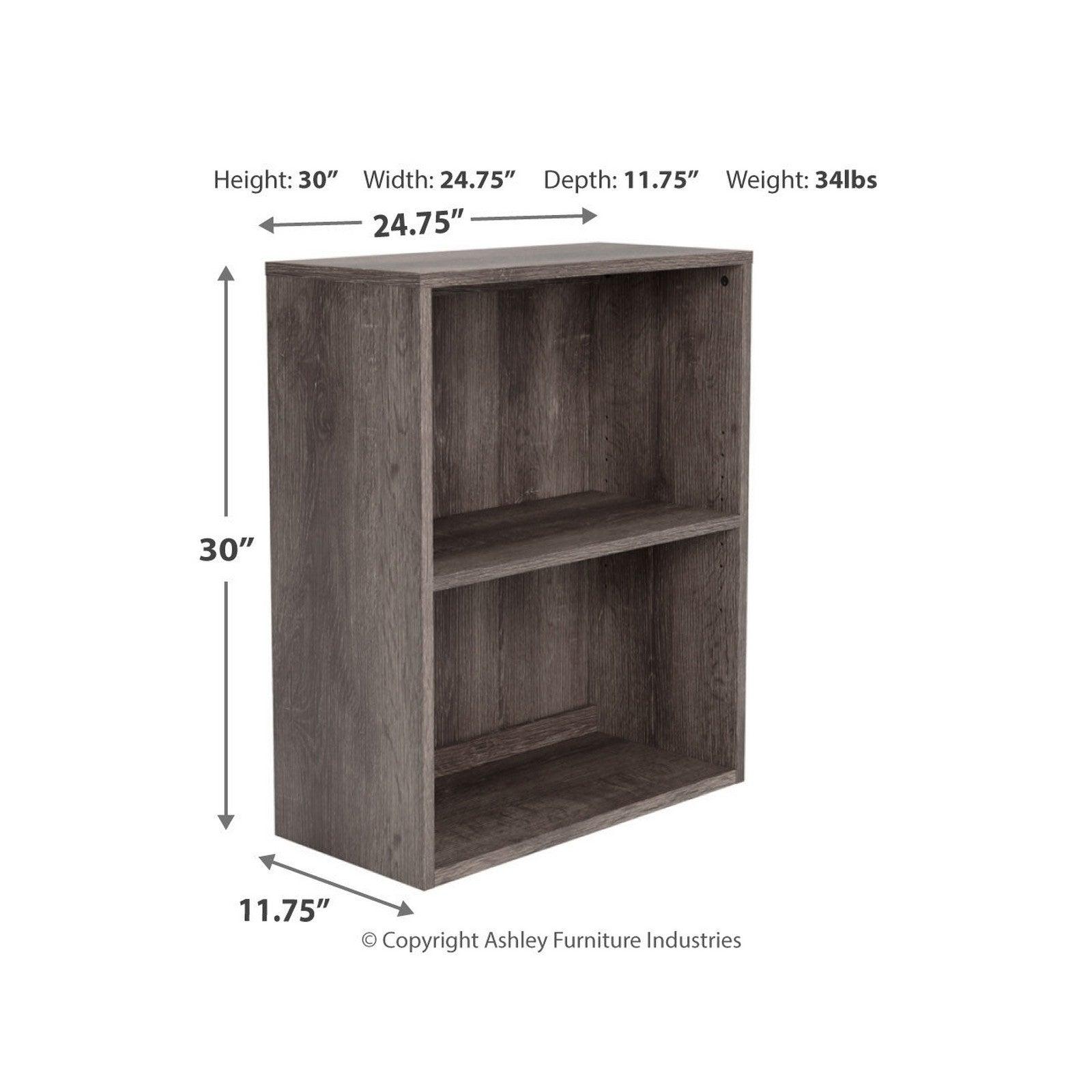 Arlenbry 30&quot; Bookcase Ash-H275-15