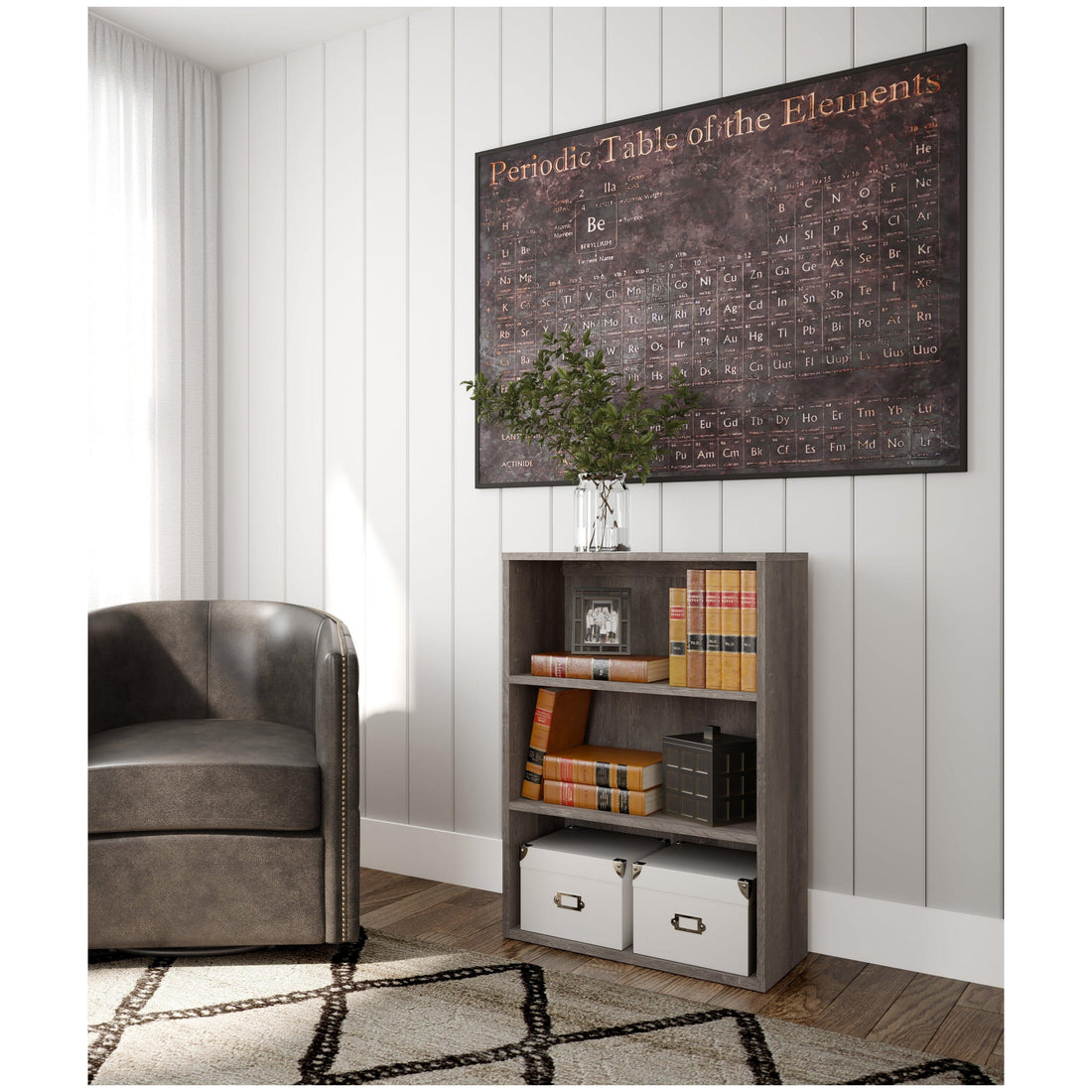 Arlenbry 36&quot; Bookcase Ash-H275-16