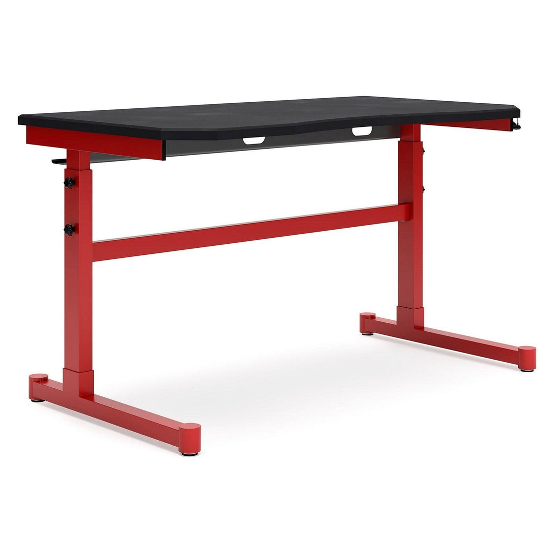 Lynxtyn Adjustable Height Home Office Desk Ash-H400-411