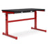 Lynxtyn Adjustable Height Home Office Desk Ash-H400-411