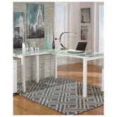 Baraga Home Office L-Desk Ash-H410-24