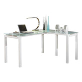 Baraga Home Office L-Desk Ash-H410-24