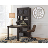 Tyler Creek 74" Bookcase Ash-H736-17