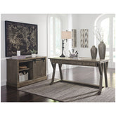 Luxenford 60" Home Office Desk Ash-H741-44