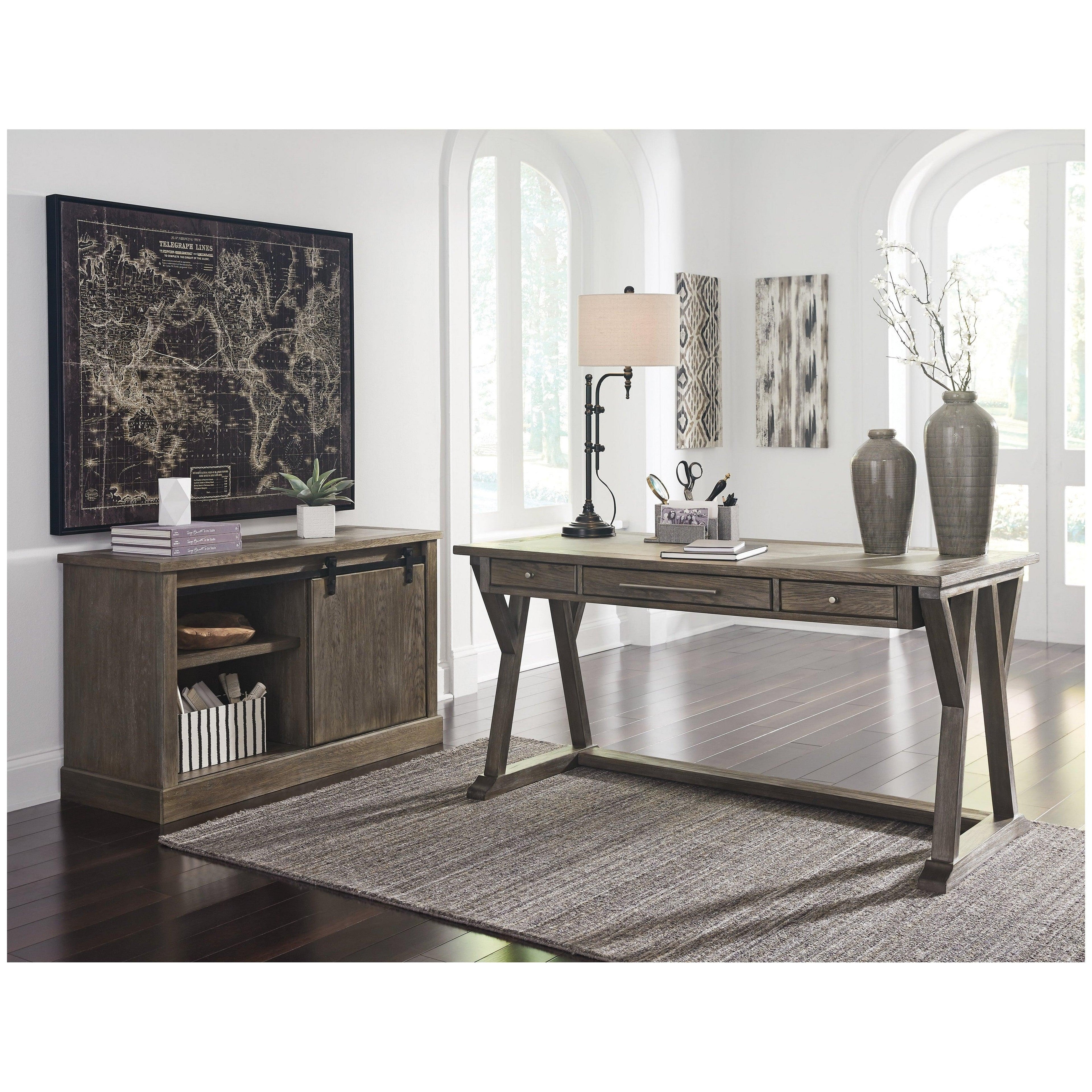 Luxenford 60&quot; Home Office Desk Ash-H741-44