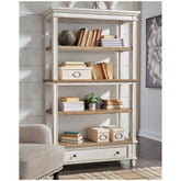 Realyn 75" Bookcase Ash-H743-70