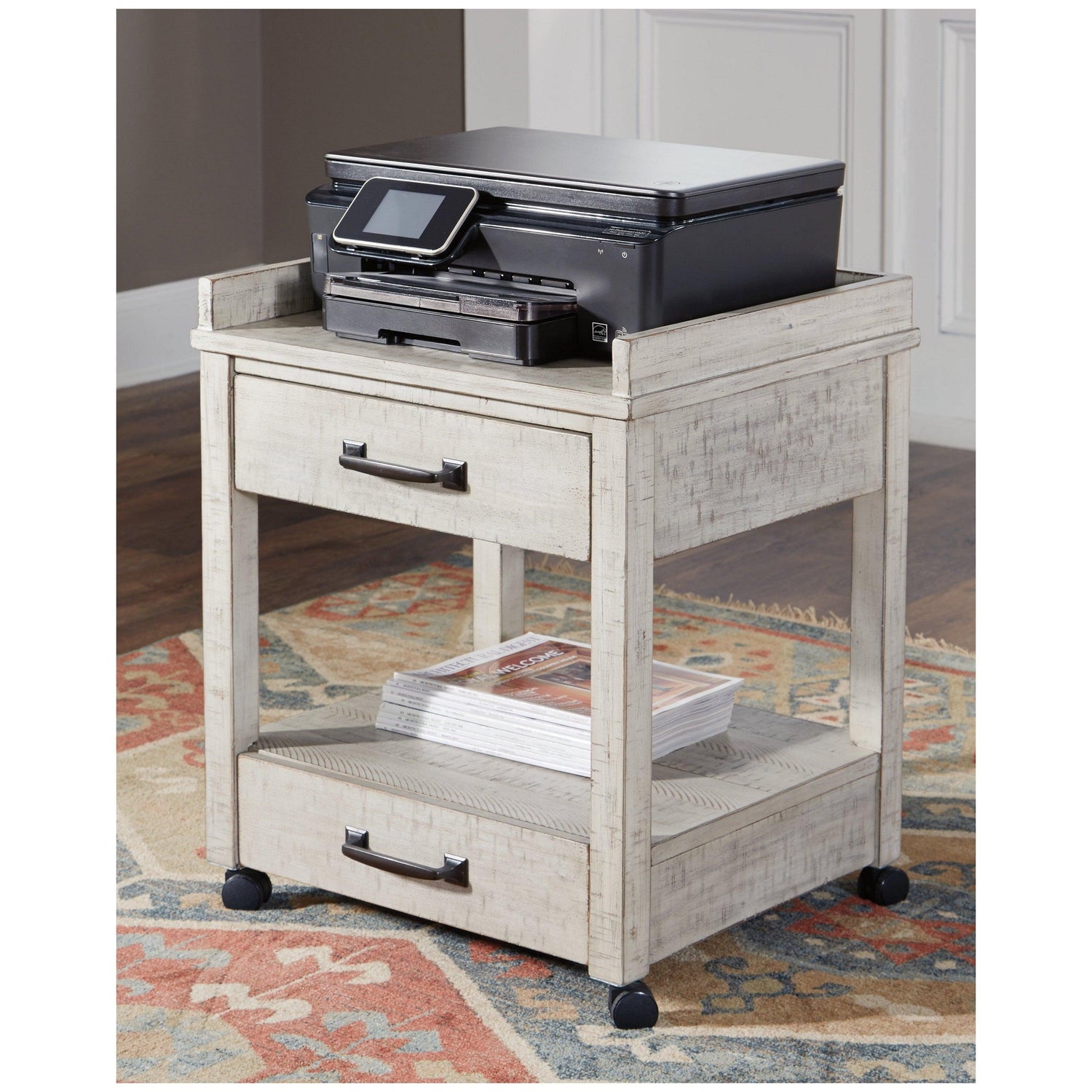 Carynhurst Printer Stand Ash-H755-11